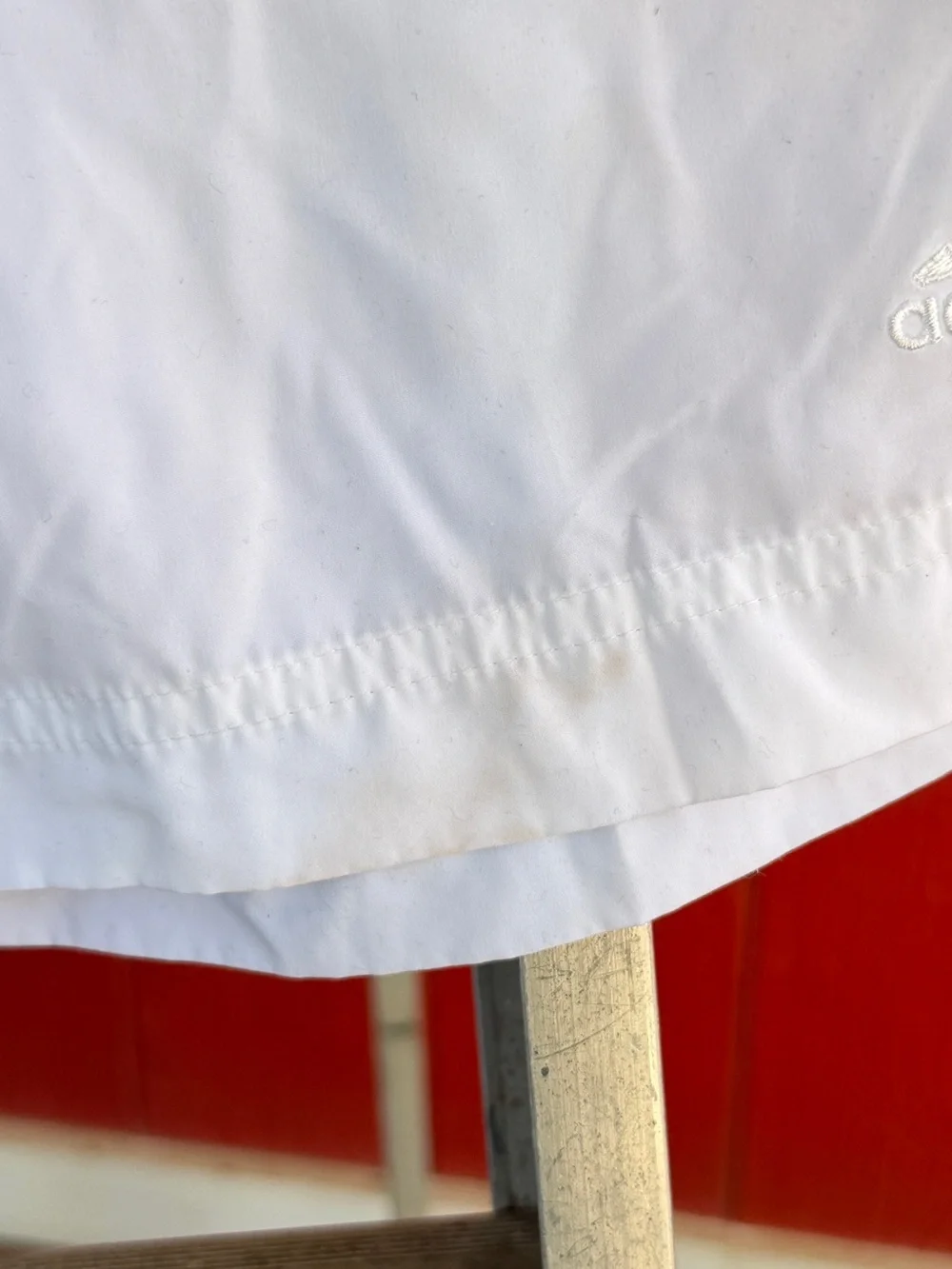 adidas Men’s White Essential Athletic Shorts – Size Large | Lightweight Active S